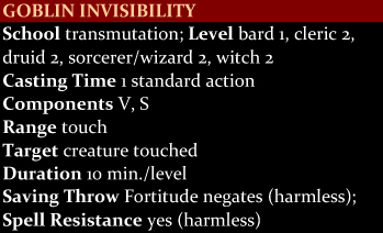 Goblin Invisibility